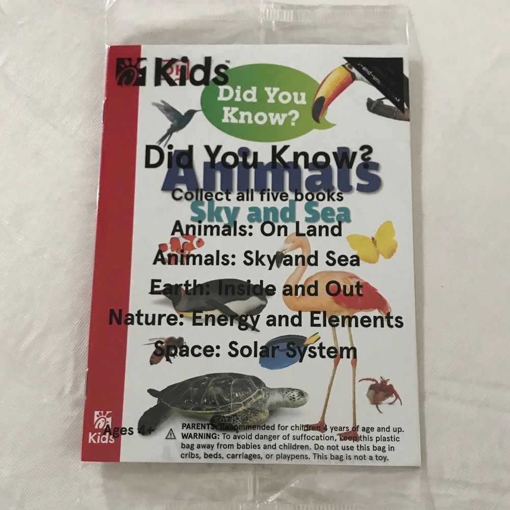 Did You Know?  Animals Sky and Sea Book